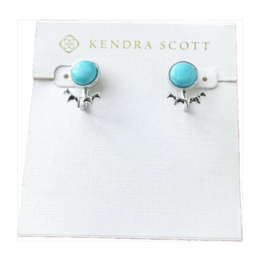 Kendra Scott Turquoise and Silver Earrings